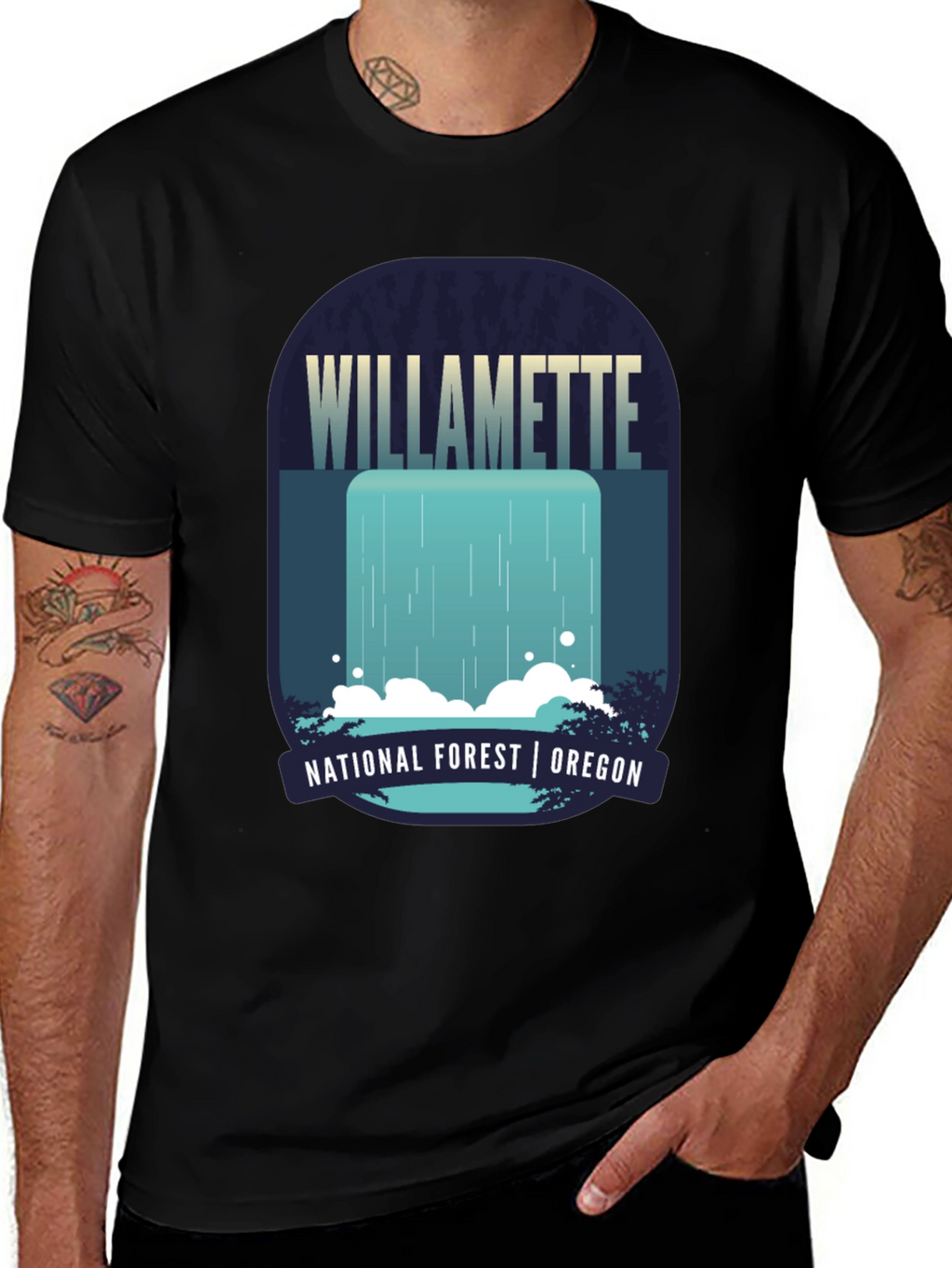 Willamette National Forest Oregon T-Shirt