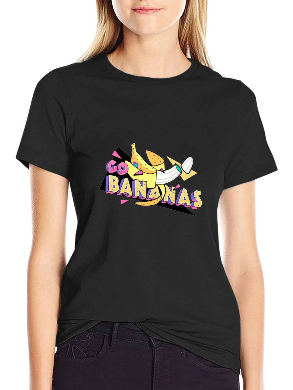 Go Bananas T-Shirt - Novelty Graphic Tee