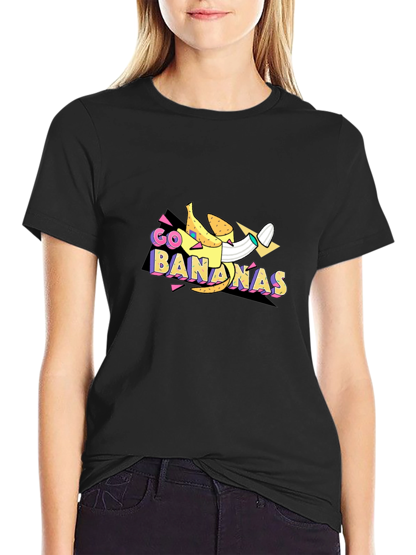 Go Bananas T-Shirt - Novelty Graphic Tee