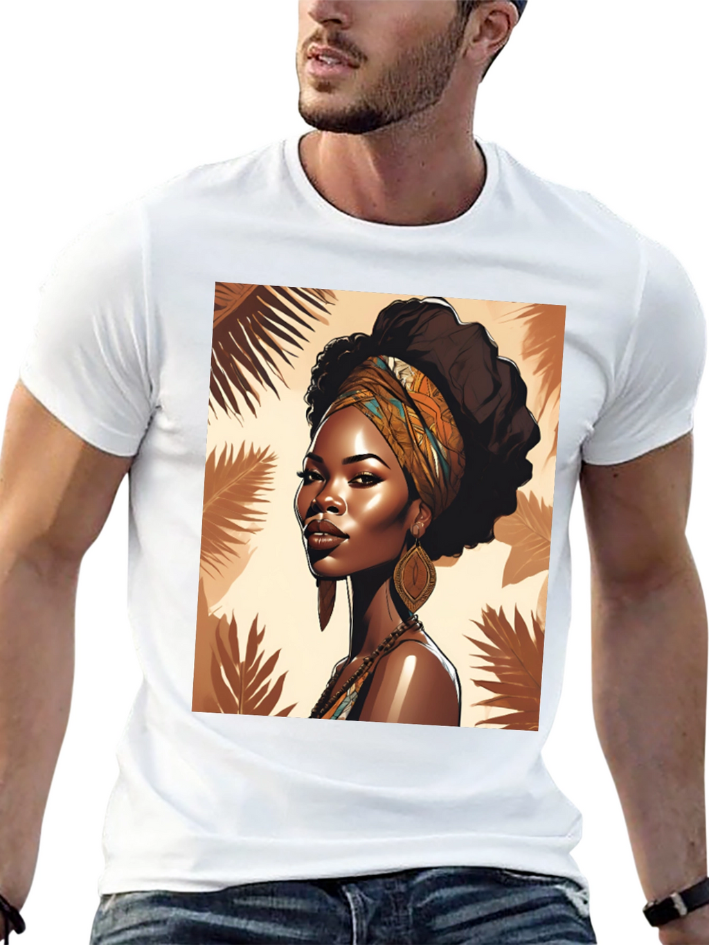 Woman Portrait Graphic Tee