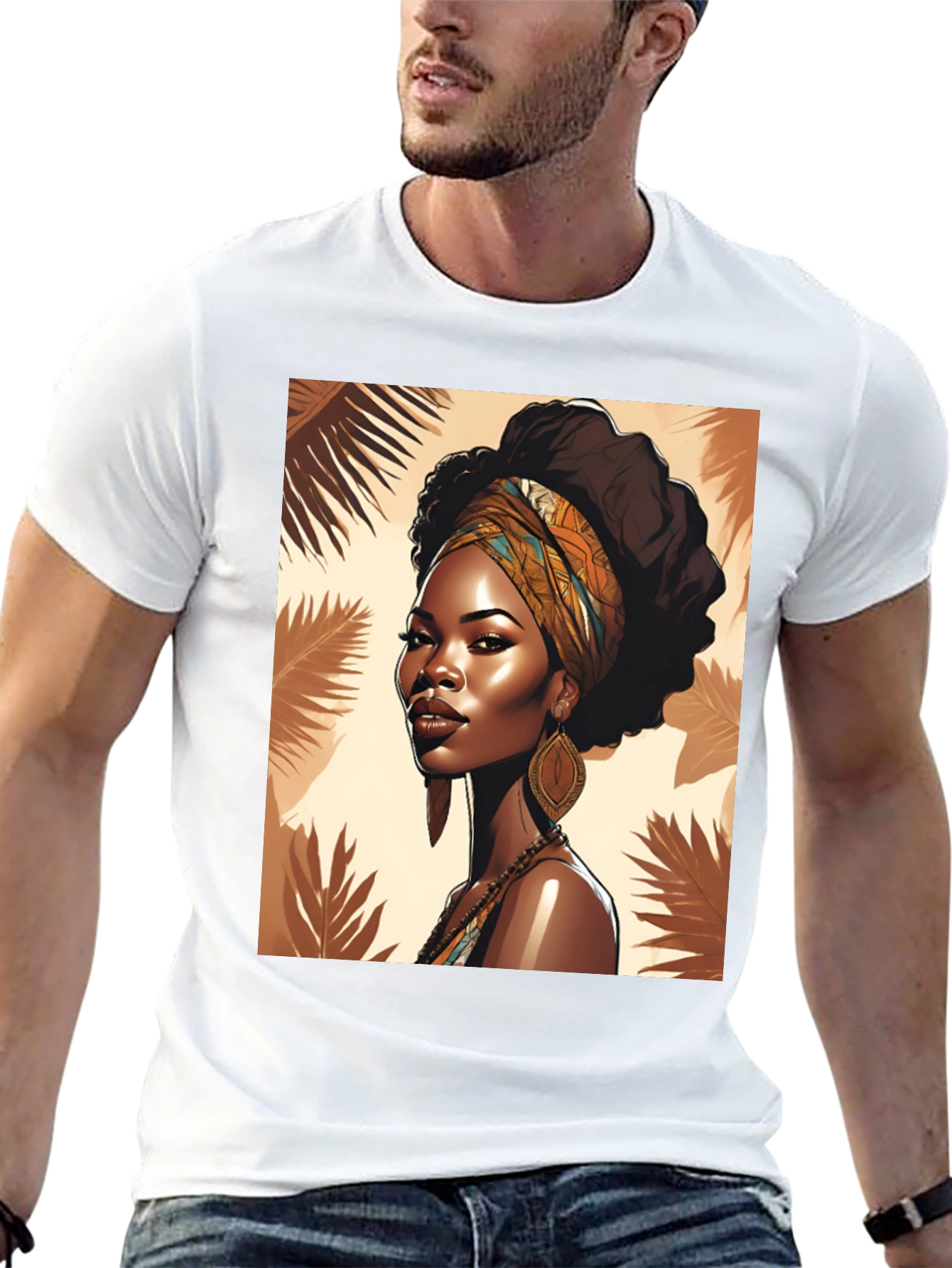 Woman Portrait Graphic Tee