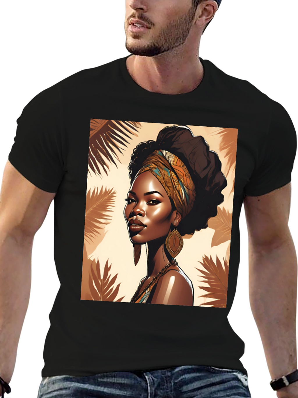 Woman Portrait Graphic Tee