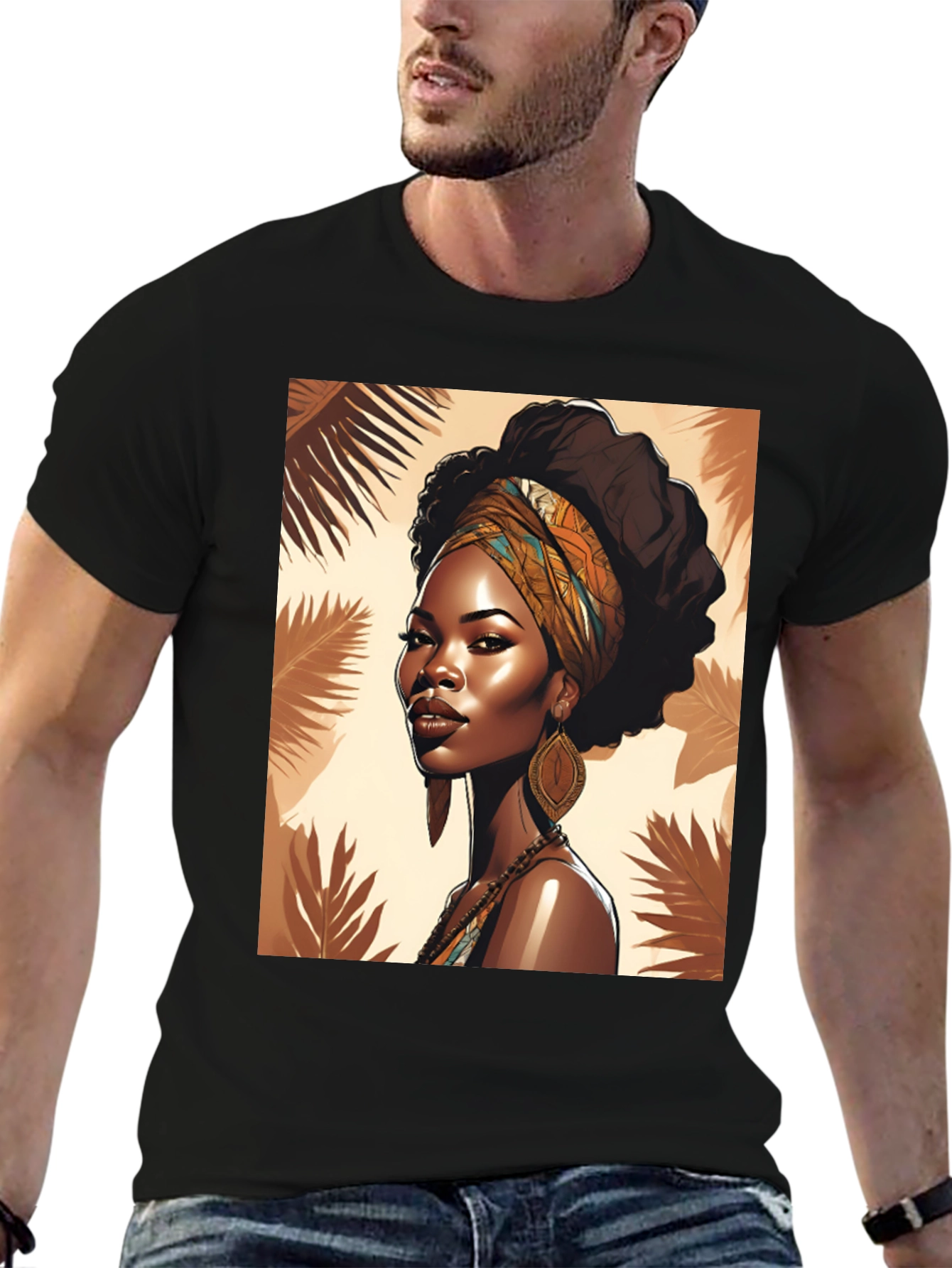 Woman Portrait Graphic Tee