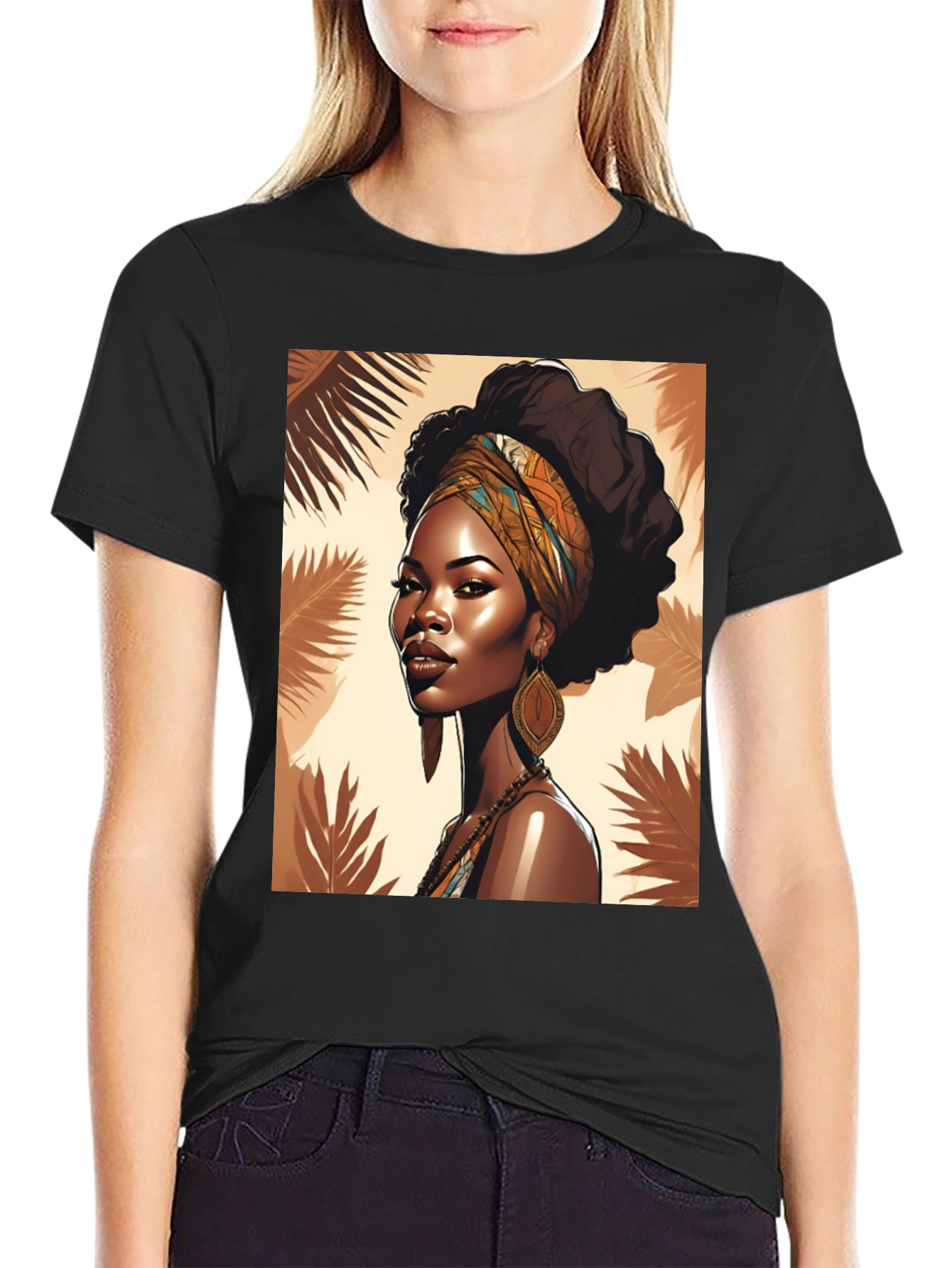 Woman Portrait Graphic Tee