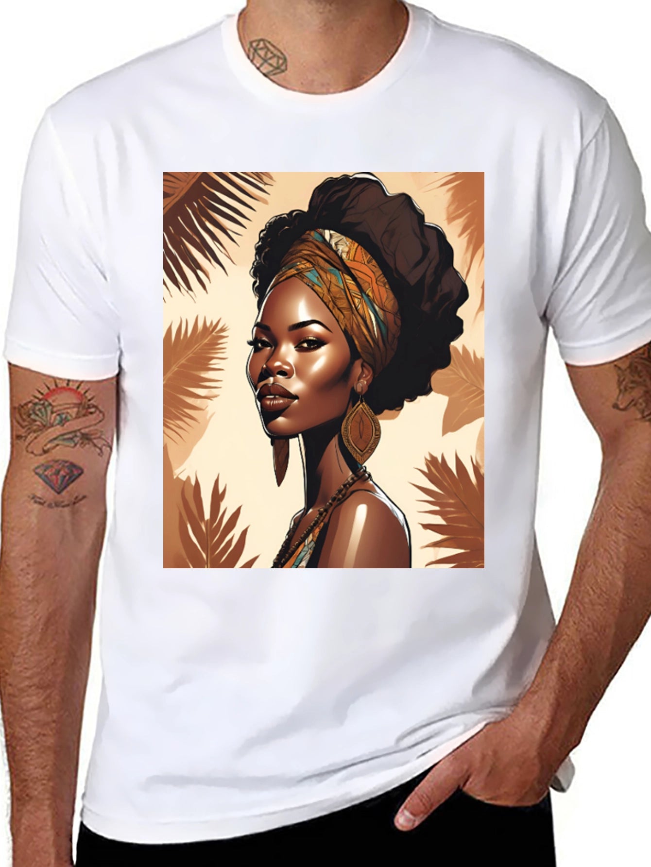 Woman Portrait Graphic Tee