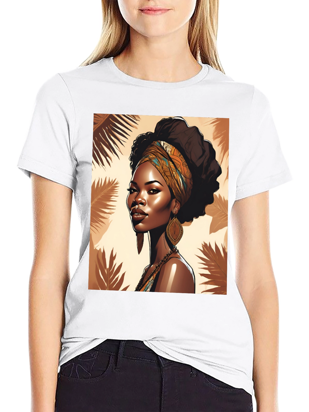 Woman Portrait Graphic Tee