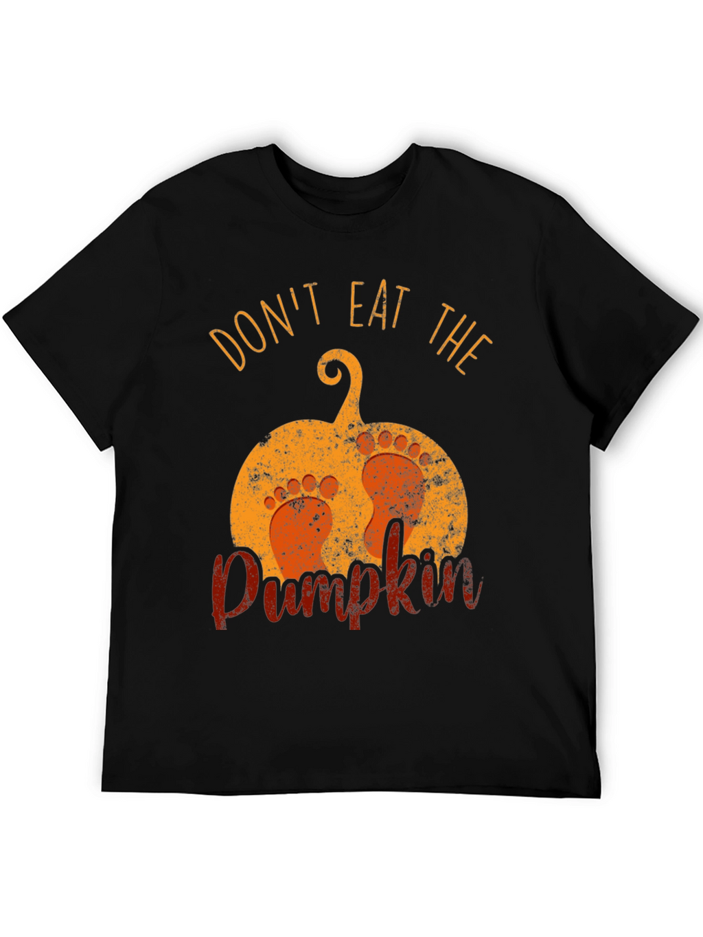 Dont Eat the Pumpkin T-Shirt Funny Pregnancy Announcement