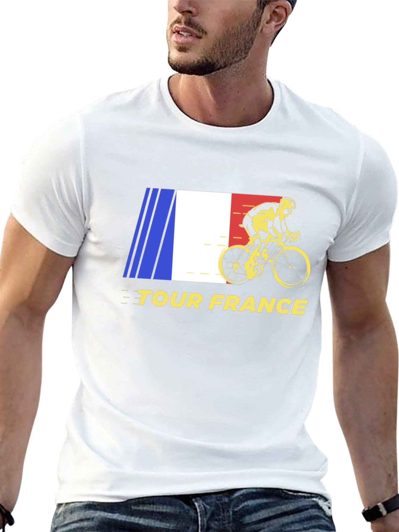 Tour de France Cycling T-Shirt - Black