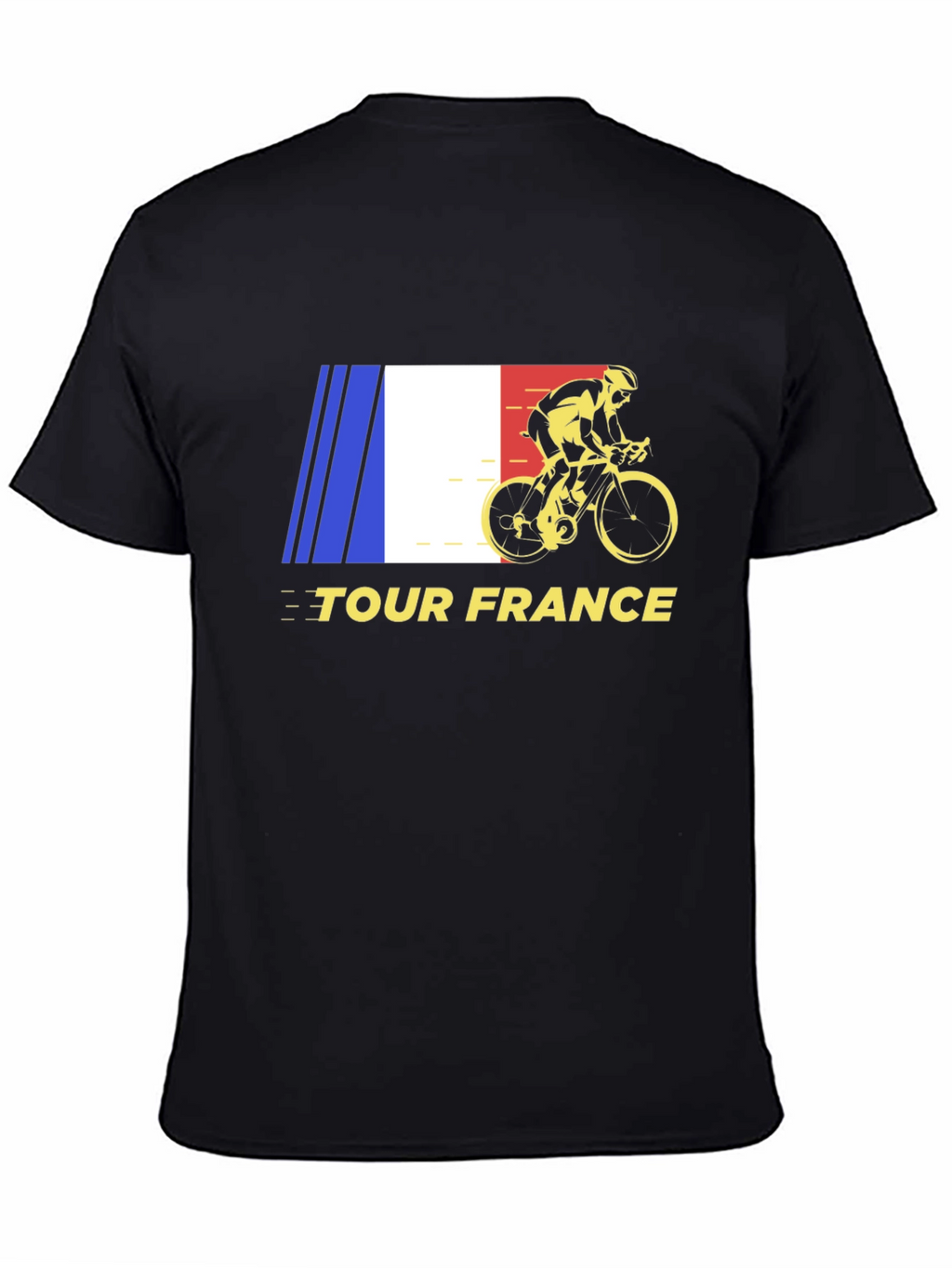 Tour de France Cycling T-Shirt - Black