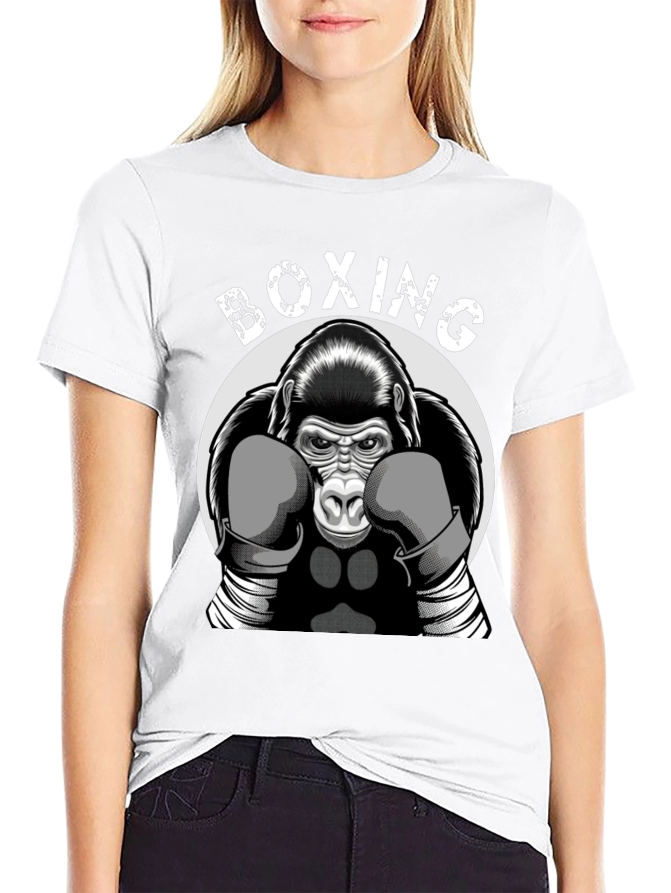 Boxing Gorilla Graphic Tee