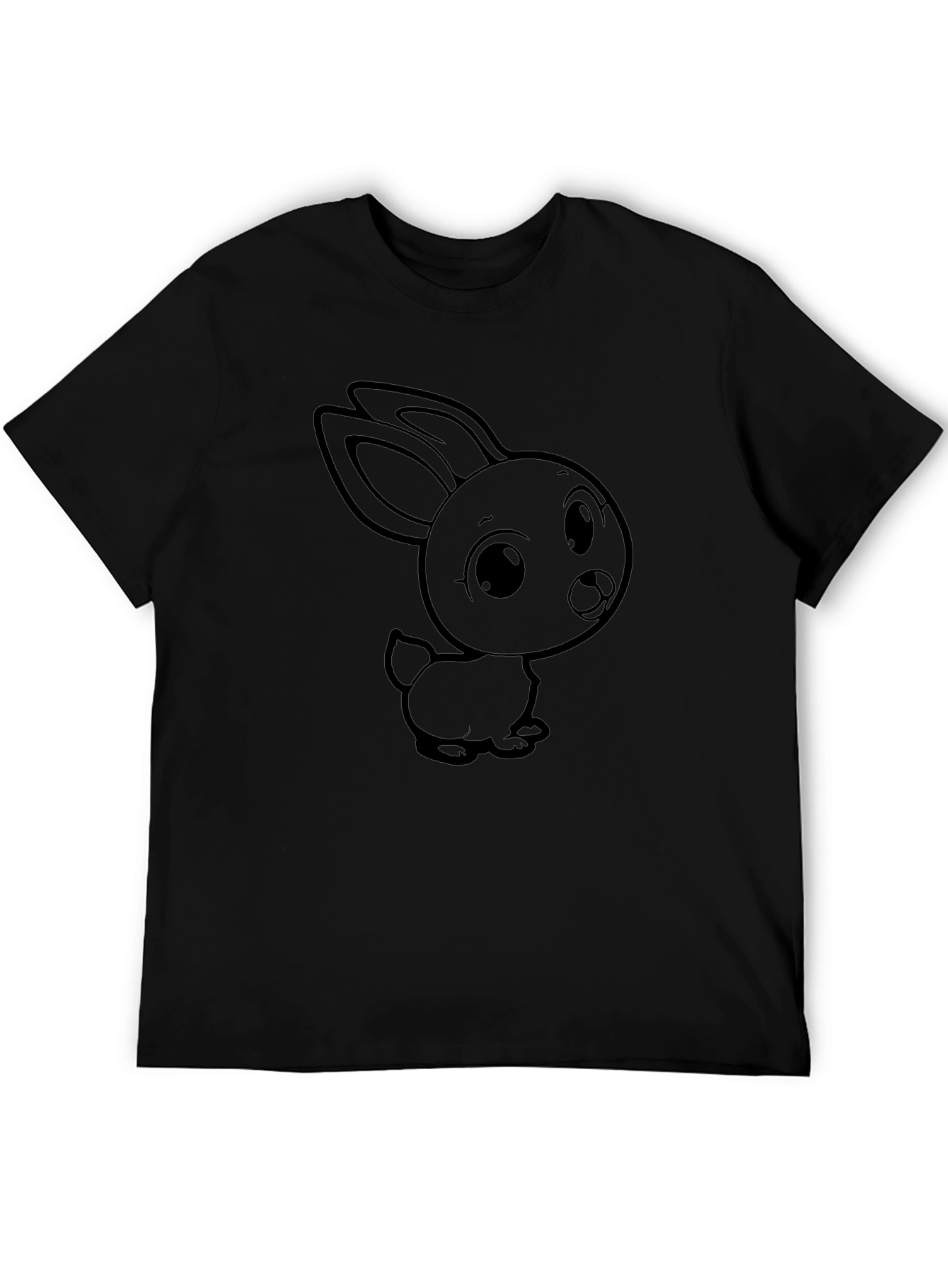 Cute Bunny Graphic T-Shirt - Soft & Stylish
