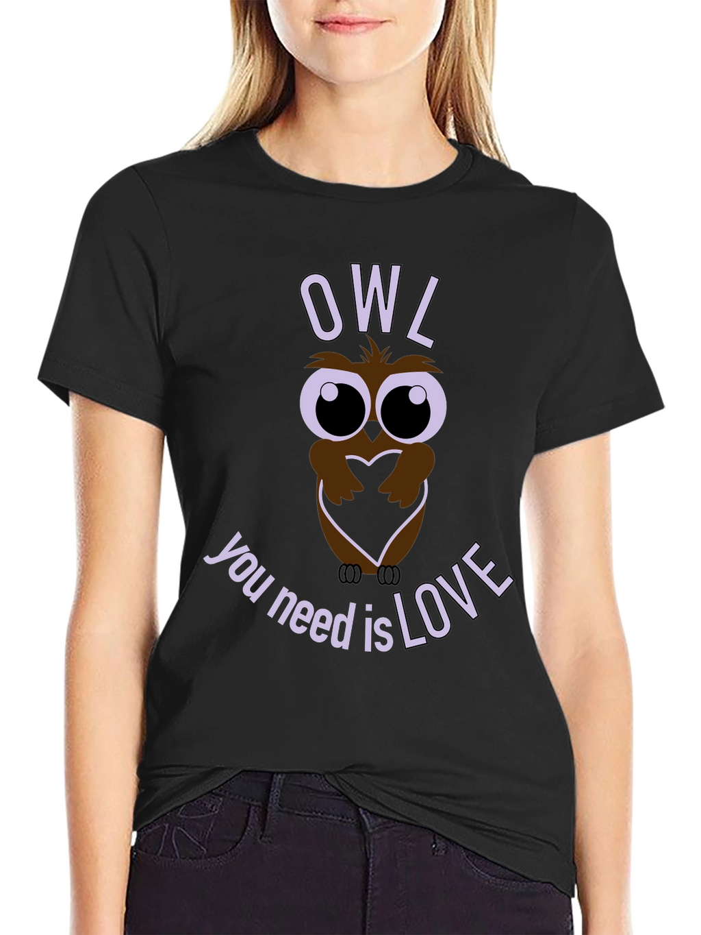 Owl You Need is Love T-Shirt - Graphic Tee