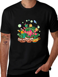 Cactus Garden Tee - Stylish Graphic Print