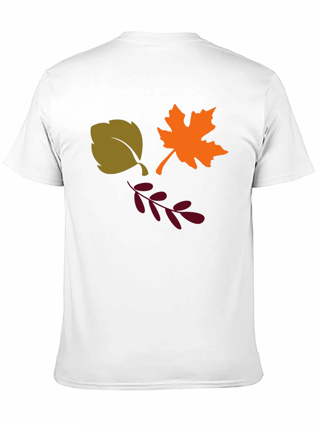 Autumn Leaves Graphic Tee - Black