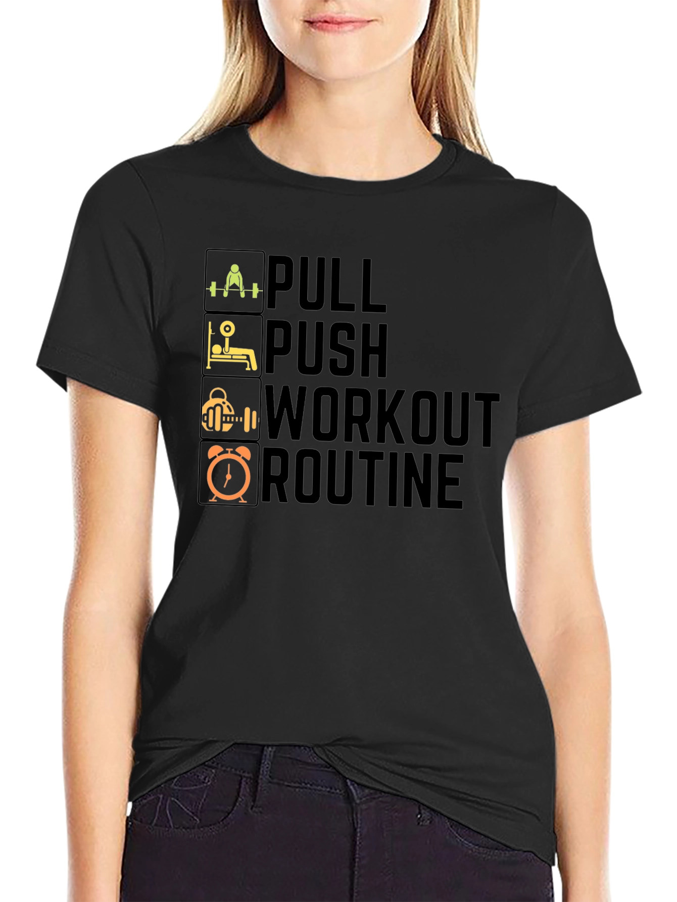 Pull Push Workout Routine T-Shirt