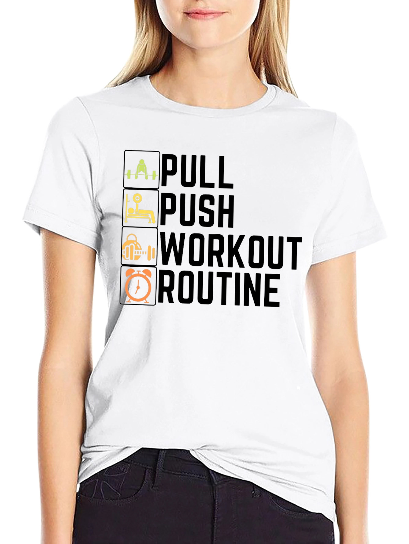 Pull Push Workout Routine T-Shirt