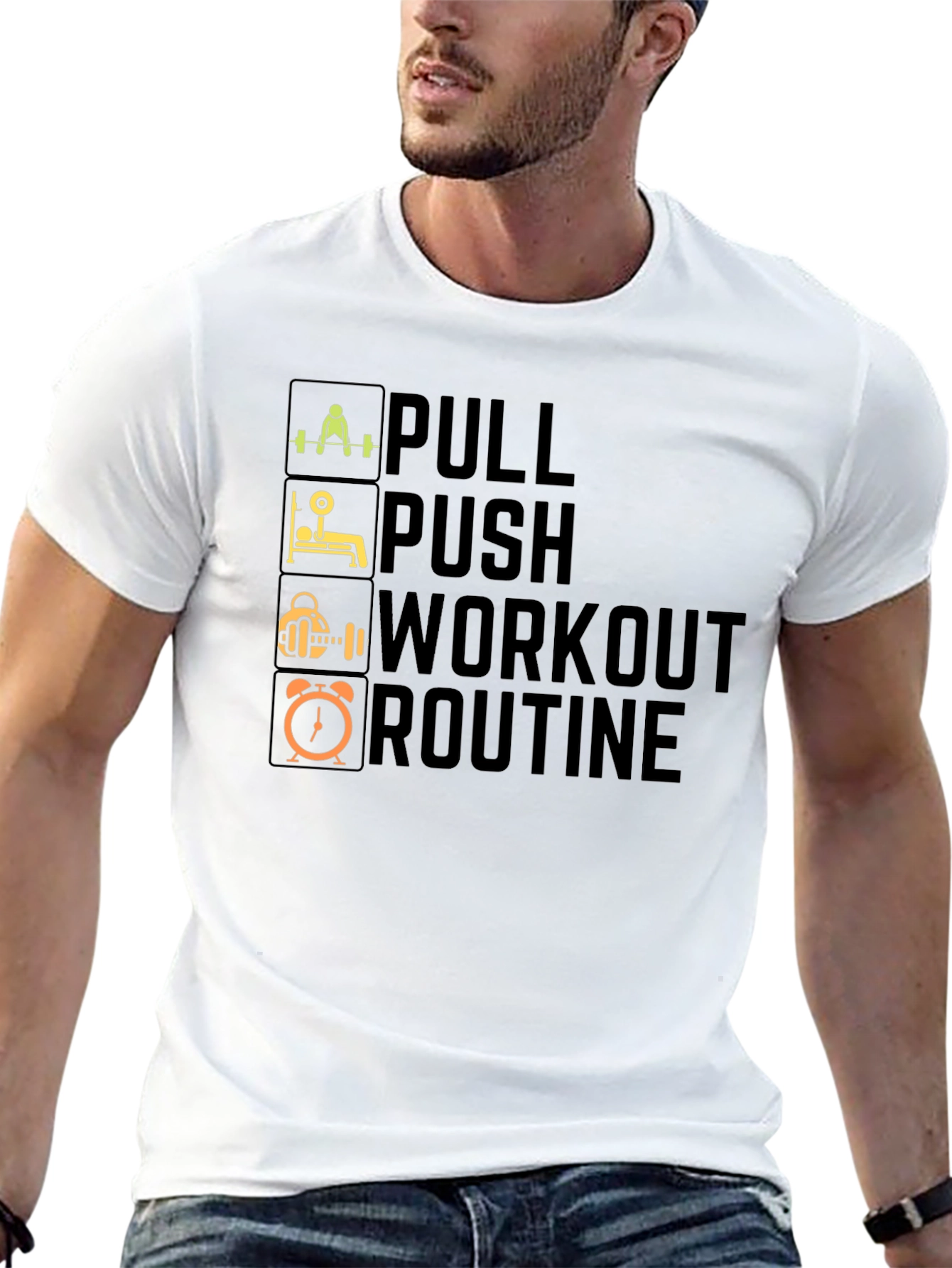 Pull Push Workout Routine T-Shirt