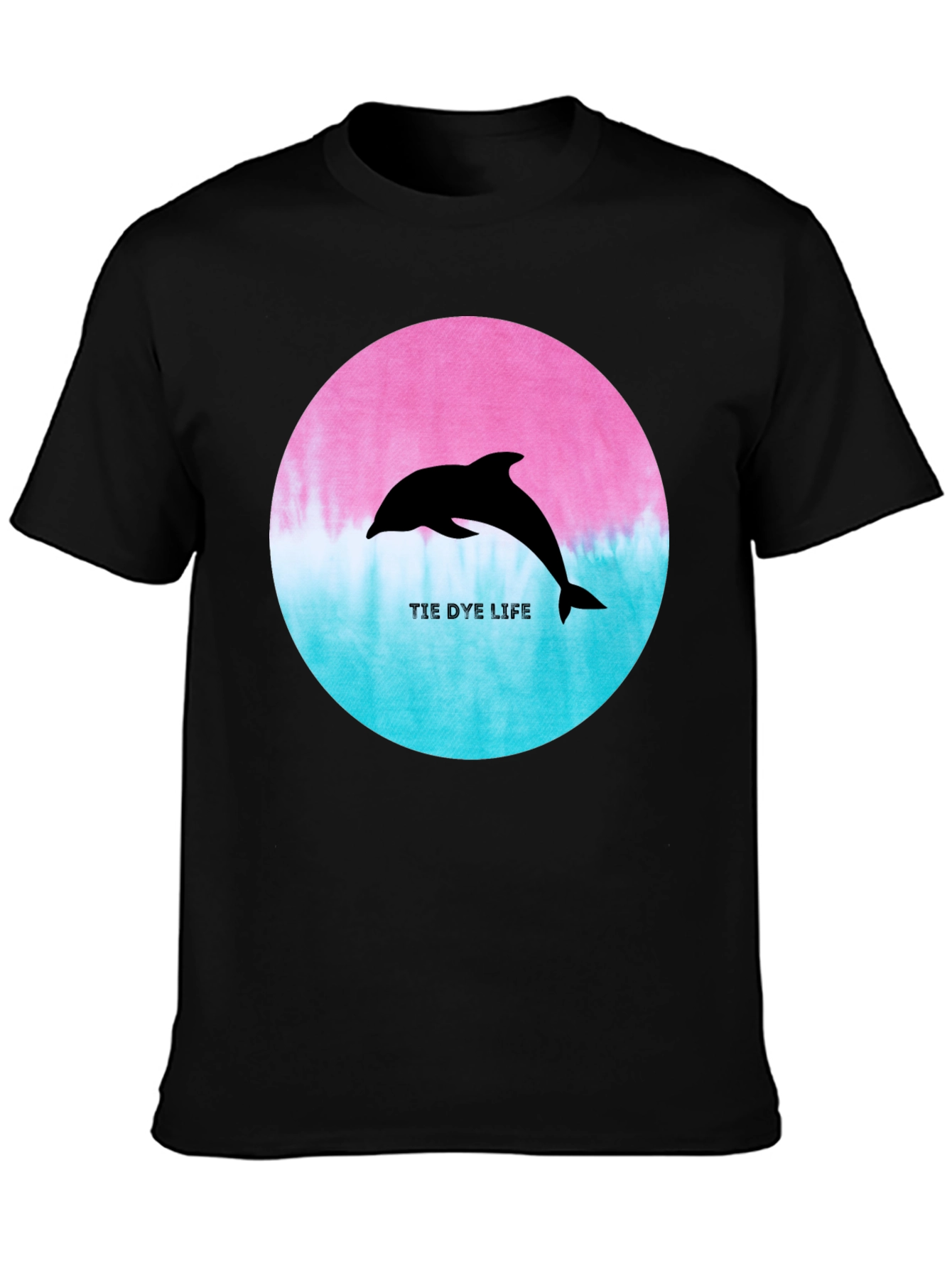 Tie Dye Life Dolphin T-Shirt