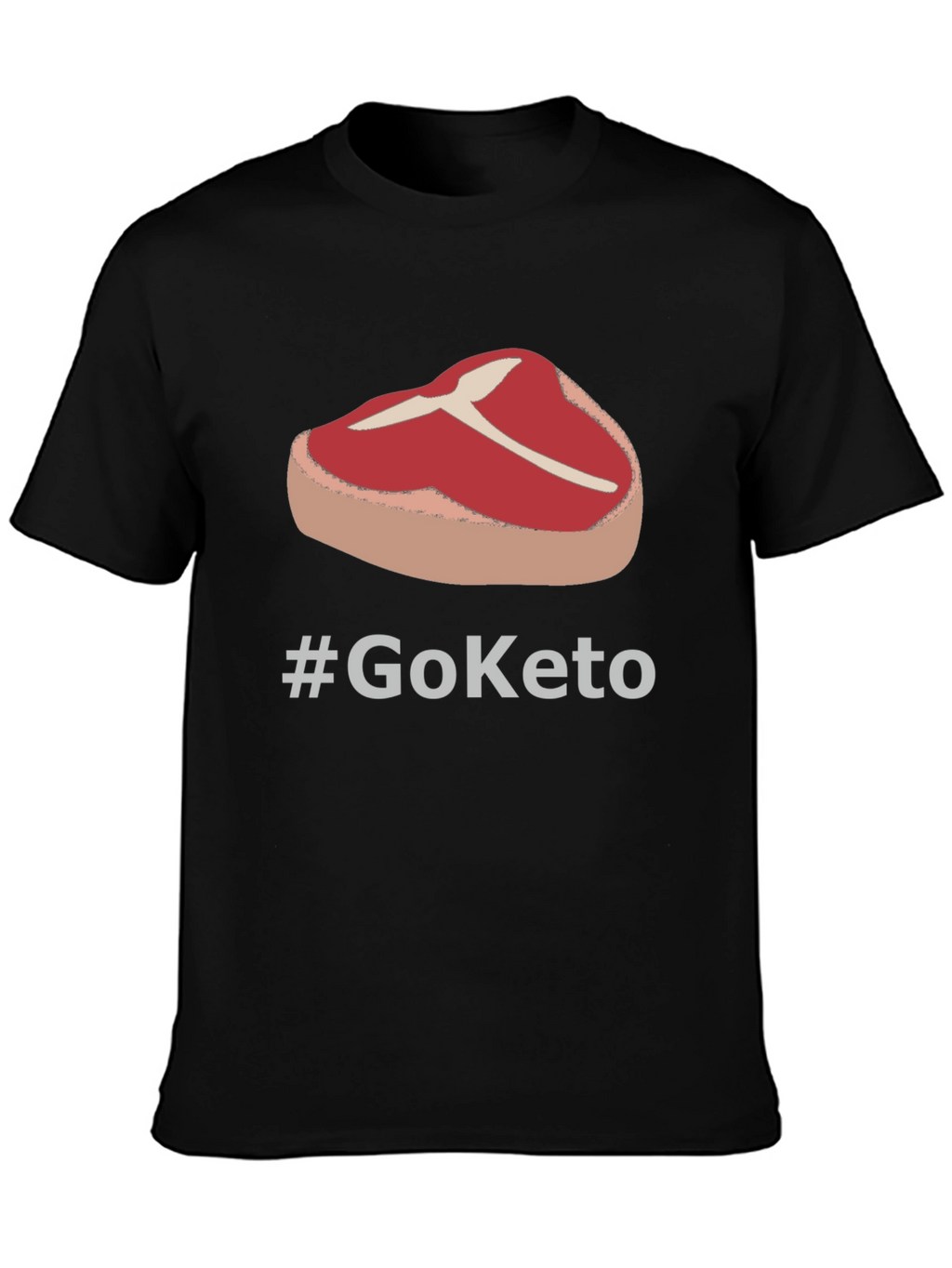 Go Keto T-Shirt - Meat Lovers Diet Tee