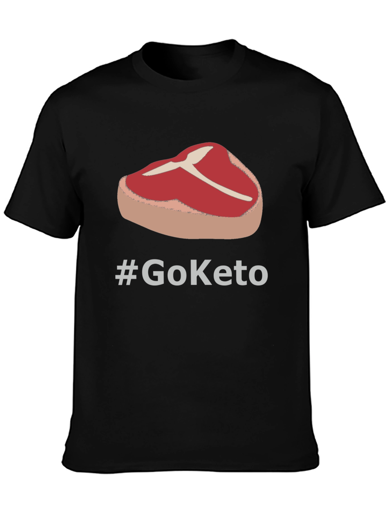Go Keto T-Shirt - Meat Lovers Diet Tee