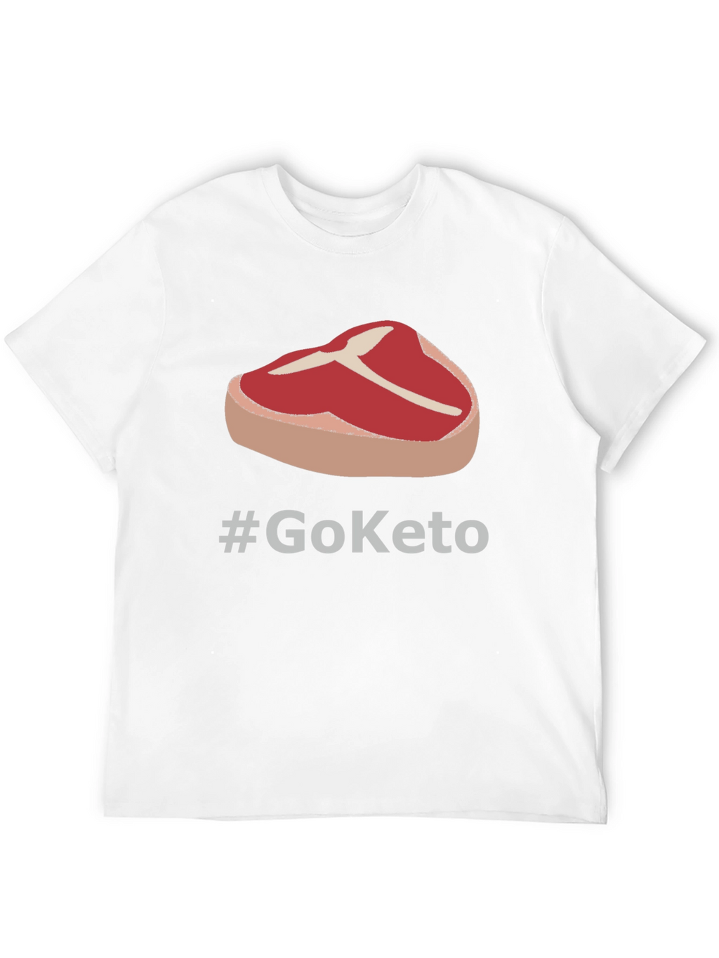 Go Keto T-Shirt - Meat Lovers Diet Tee