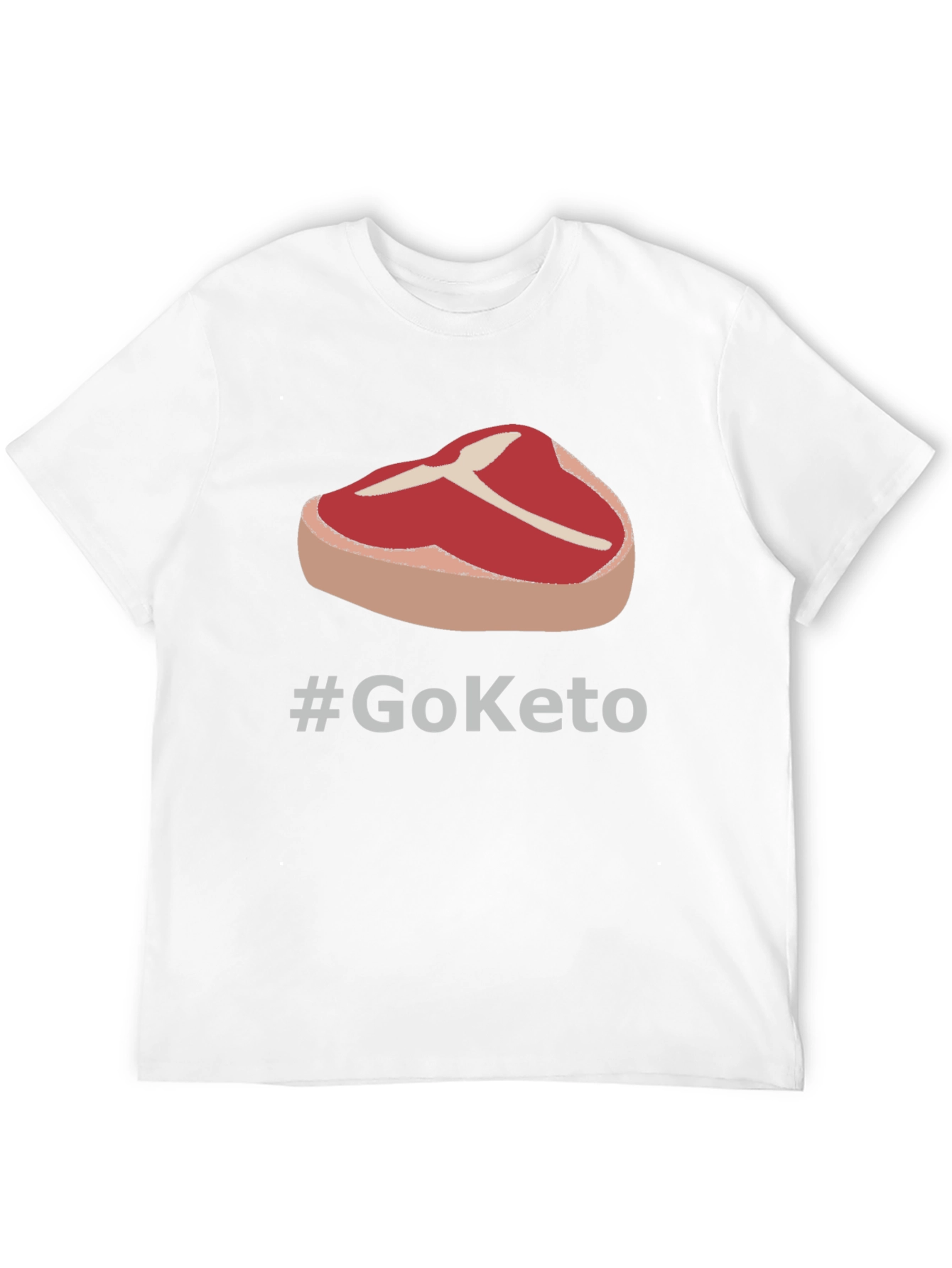 Go Keto T-Shirt - Meat Lovers Diet Tee