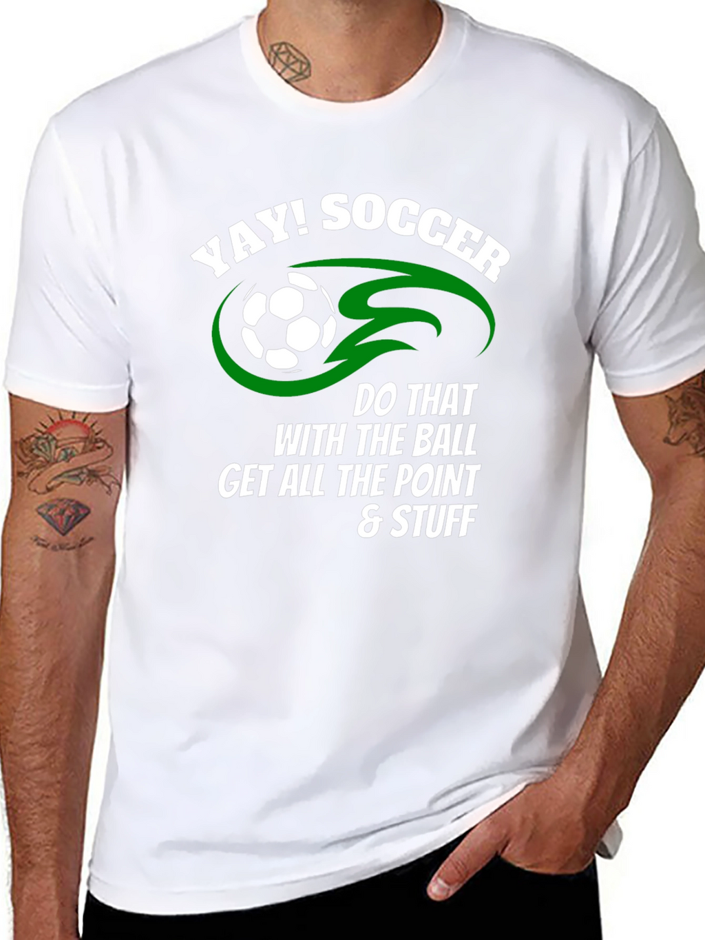 Yay! Soccer T-Shirt - Funny Sports Tee