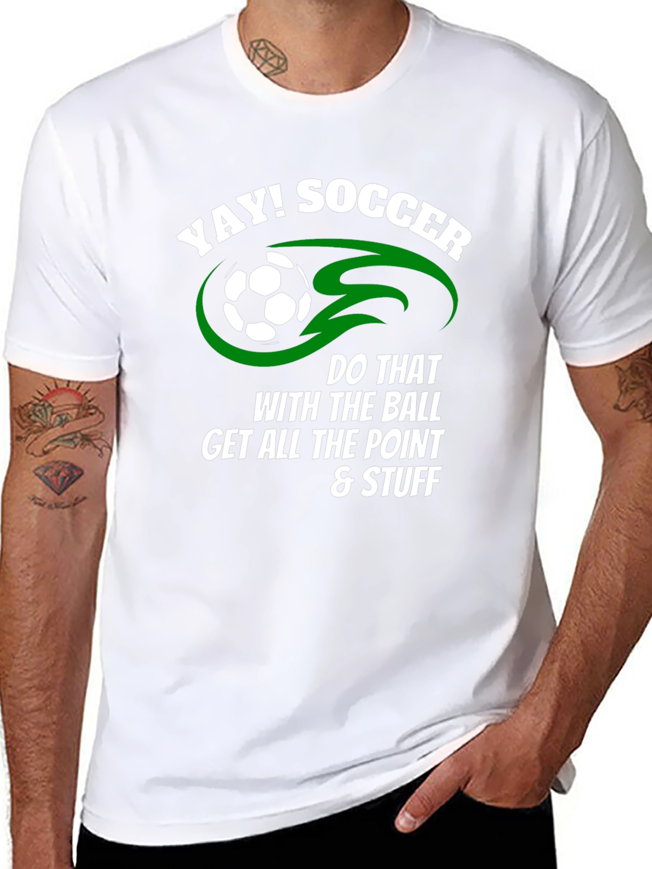 Yay! Soccer T-Shirt - Funny Sports Tee
