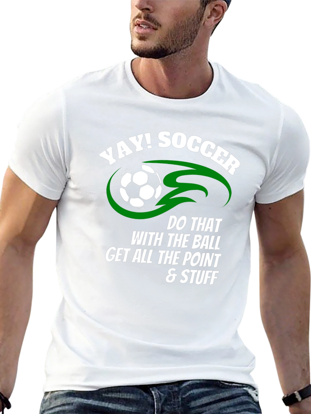 Yay! Soccer T-Shirt - Funny Sports Tee
