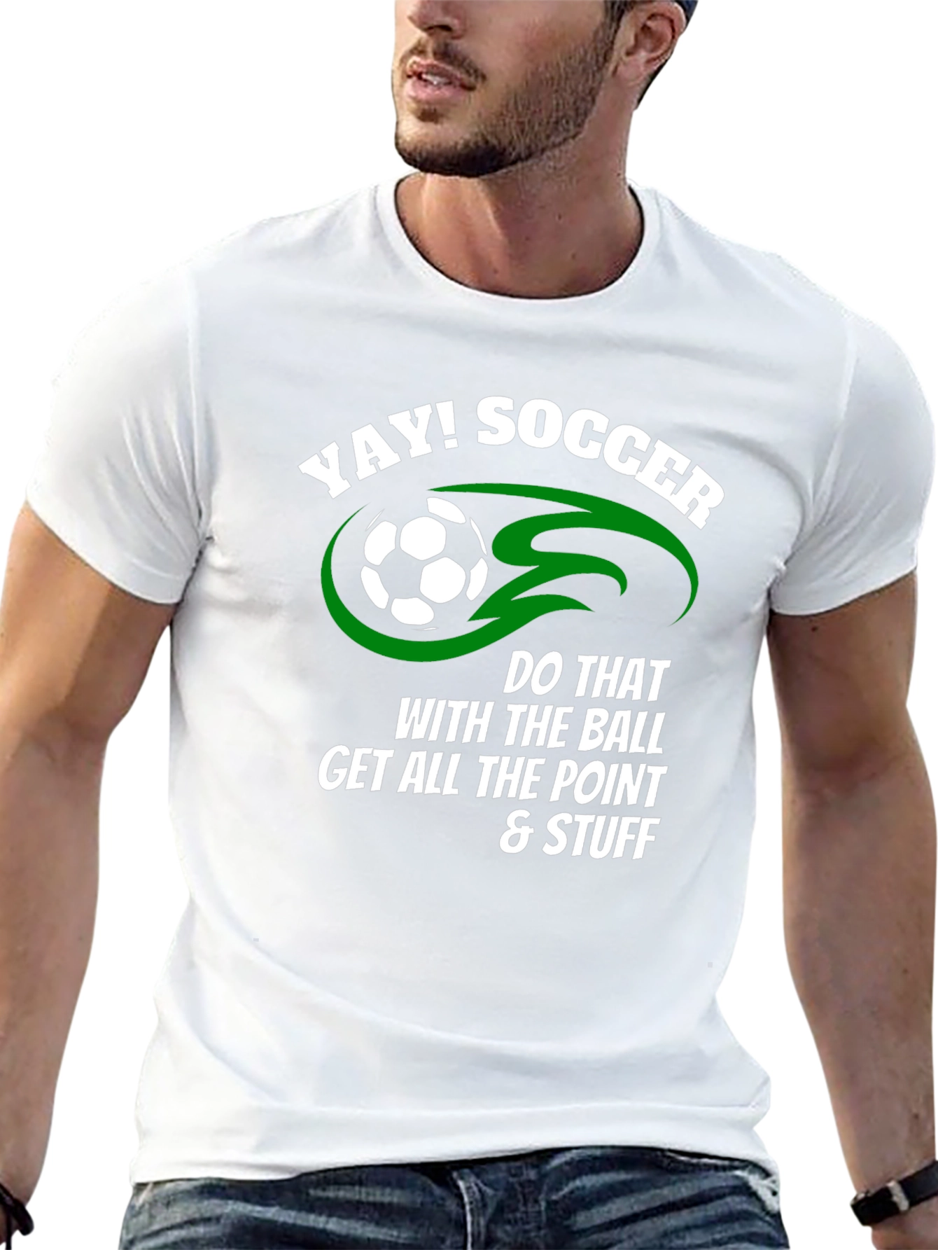Yay! Soccer T-Shirt - Funny Sports Tee