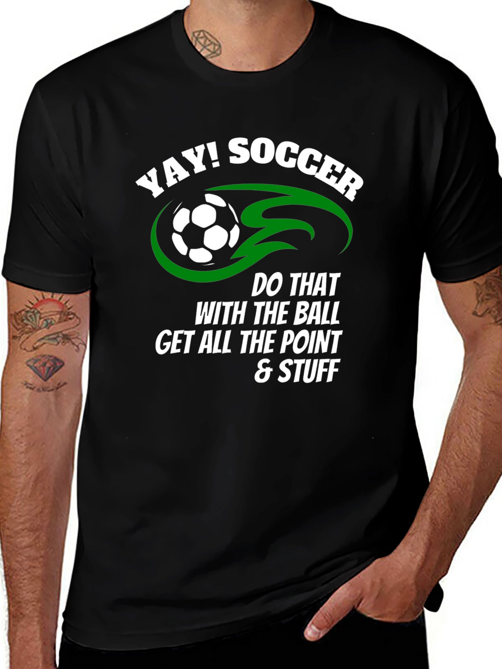 Yay! Soccer T-Shirt - Funny Sports Tee