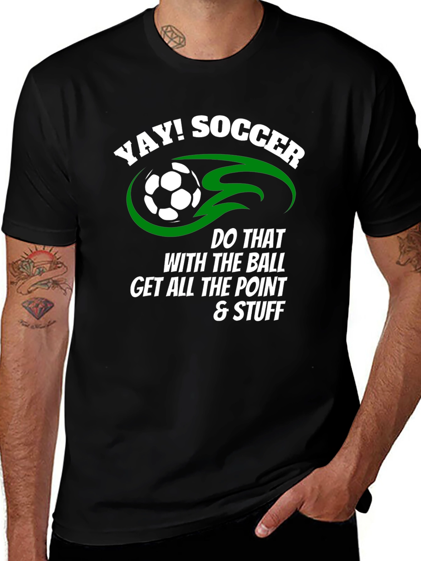 Yay! Soccer T-Shirt - Funny Sports Tee
