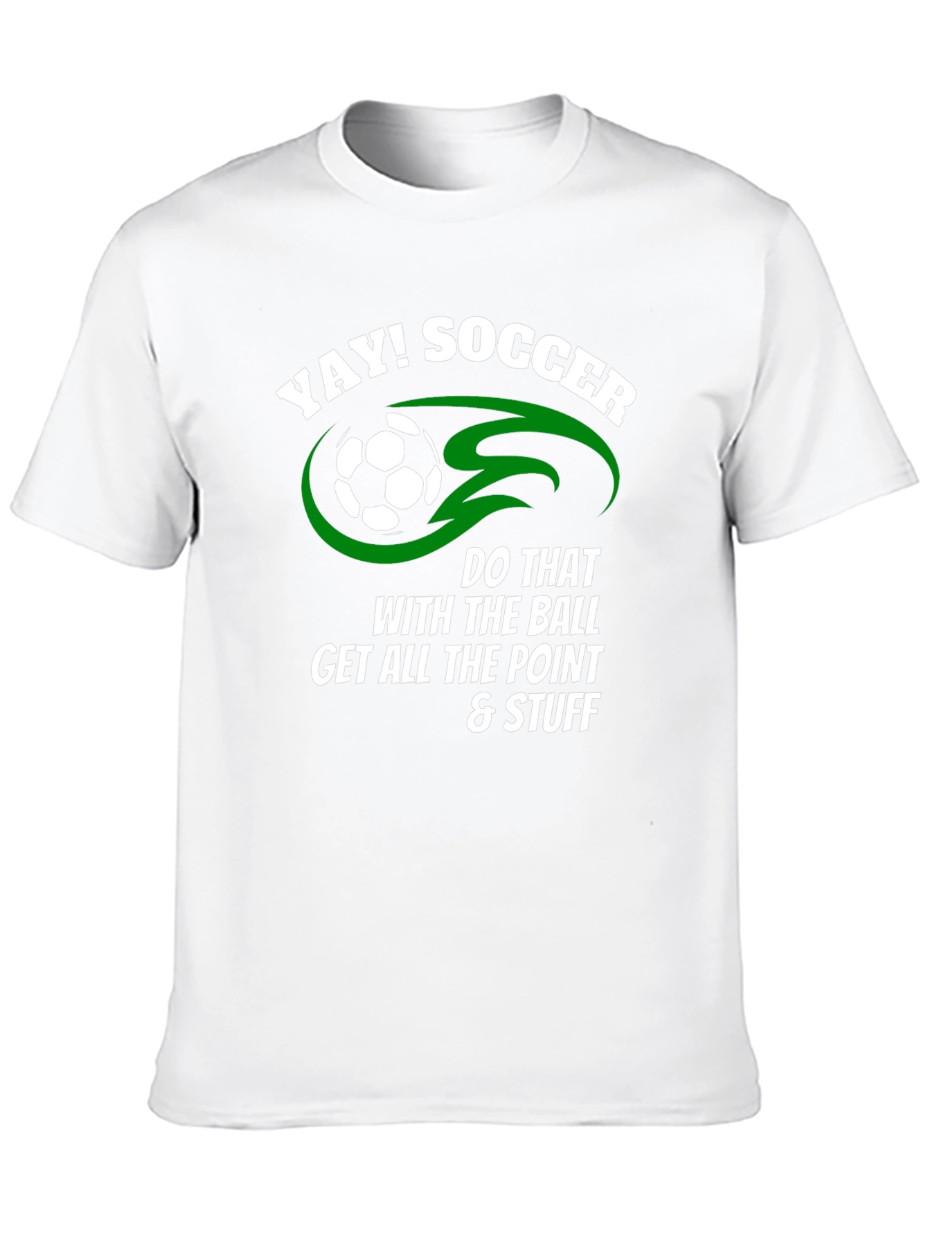 Yay! Soccer T-Shirt - Funny Sports Tee