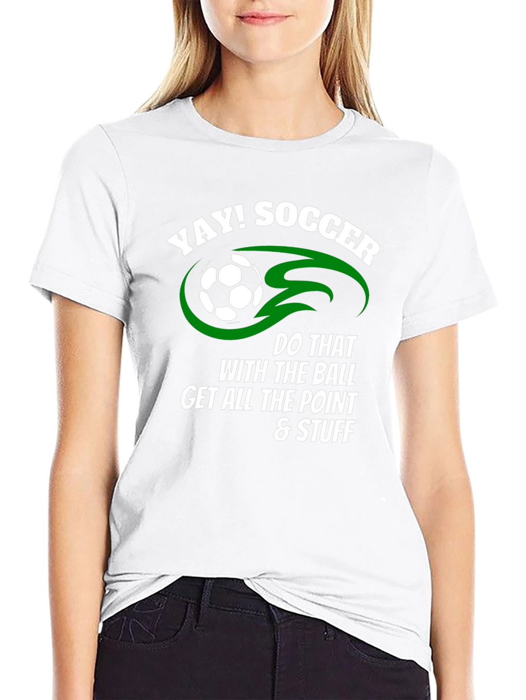 Yay! Soccer T-Shirt - Funny Sports Tee