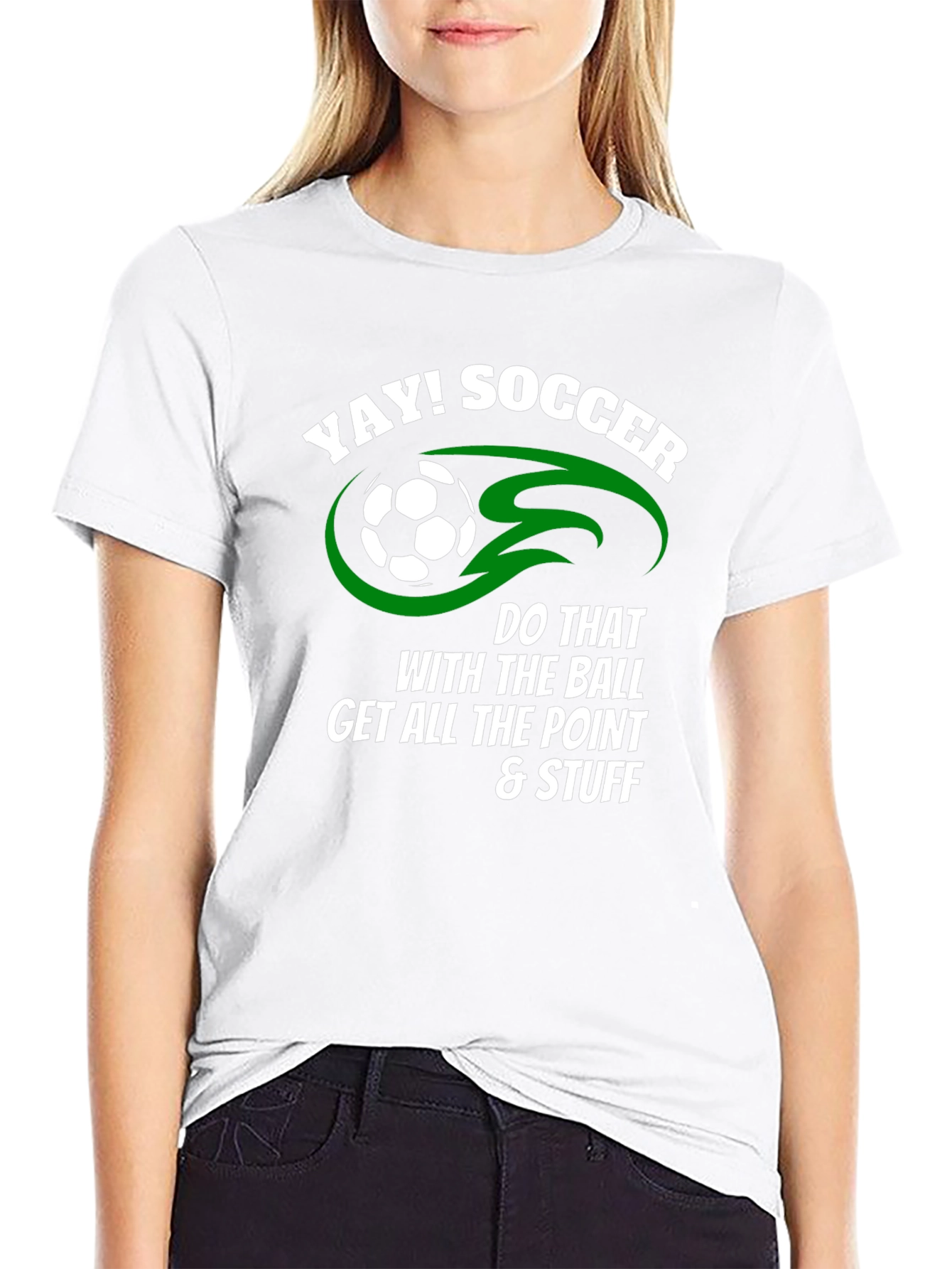 Yay! Soccer T-Shirt - Funny Sports Tee