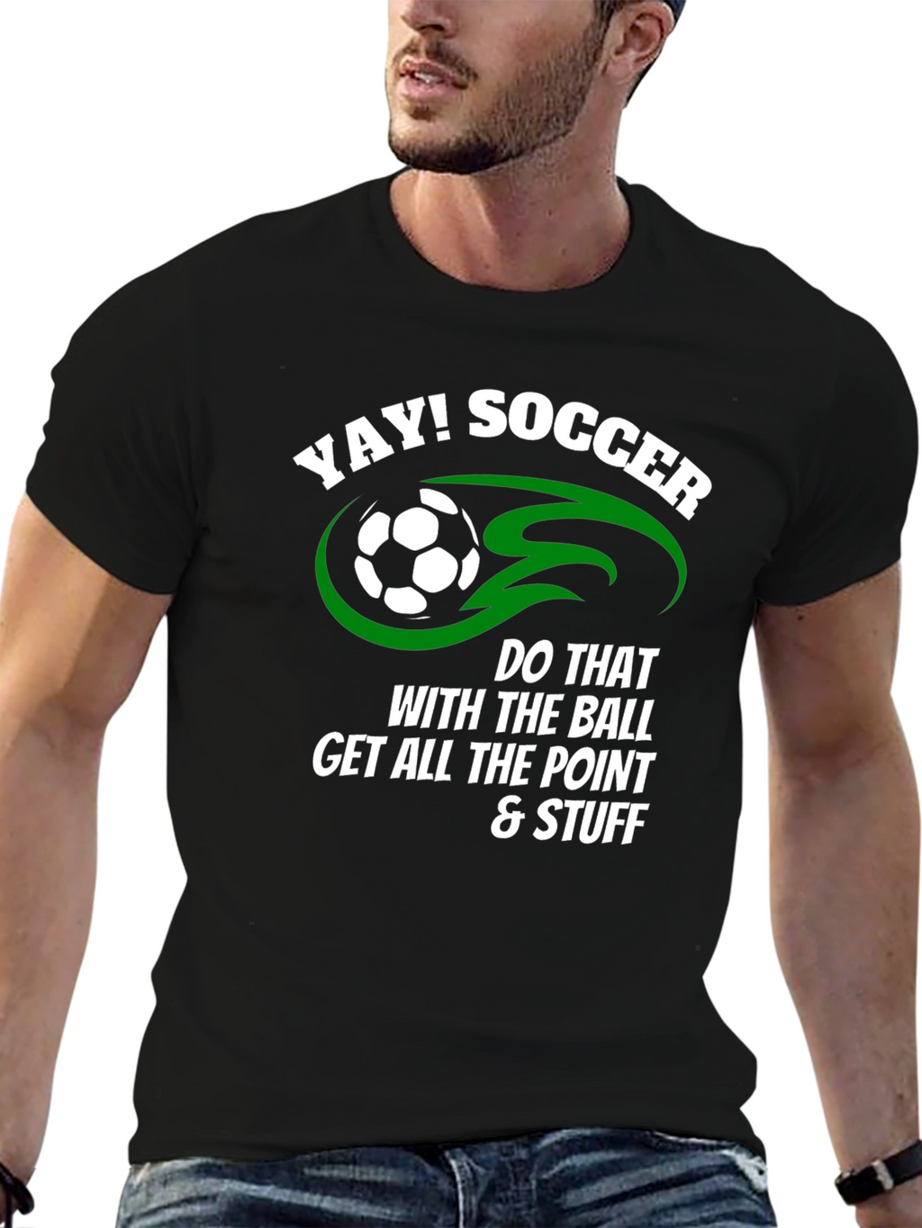 Yay! Soccer T-Shirt - Funny Sports Tee