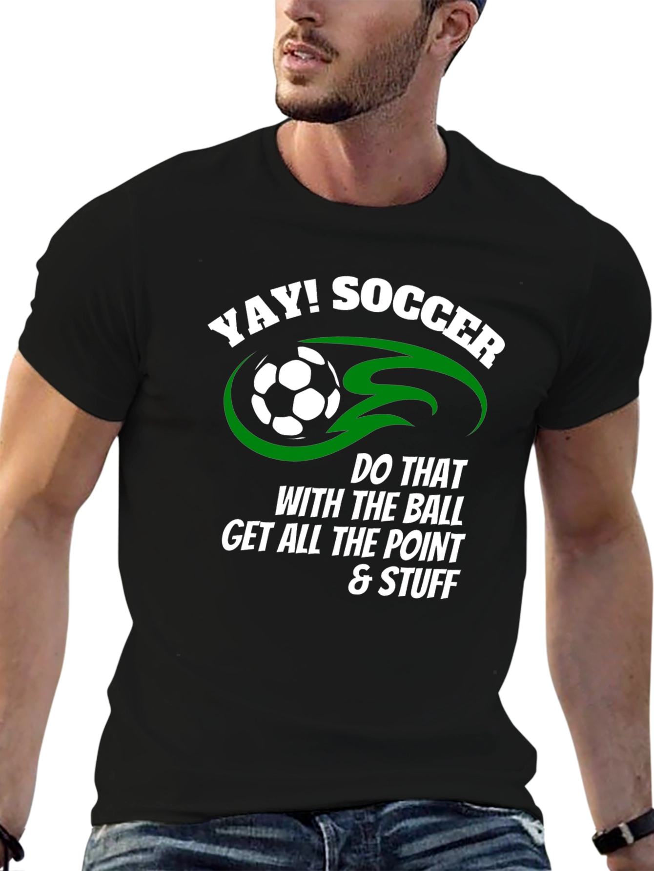 Yay! Soccer T-Shirt - Funny Sports Tee