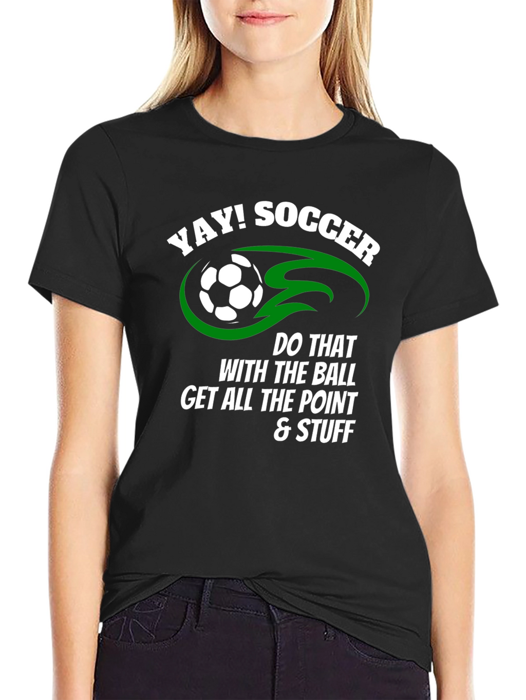 Yay! Soccer T-Shirt - Funny Sports Tee