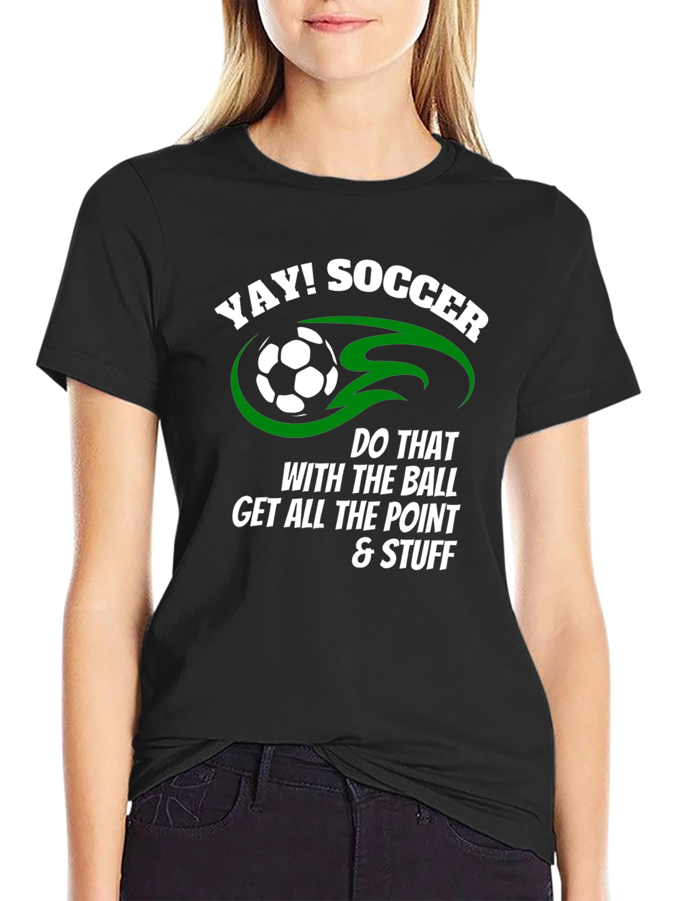 Yay! Soccer T-Shirt - Funny Sports Tee