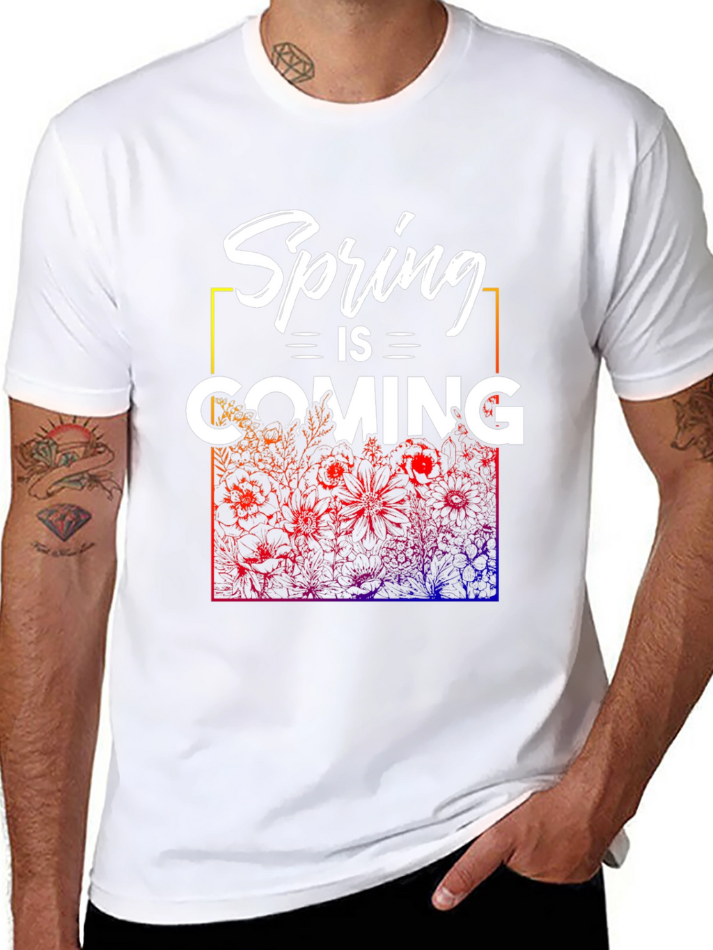 Spring is Coming Graphic T-Shirt