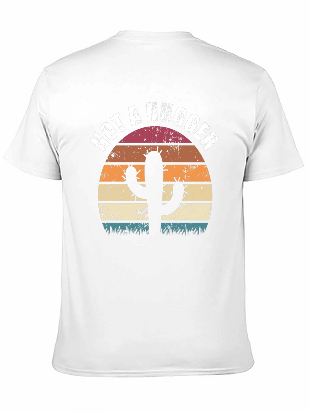 Not A Hugger Cactus Graphic Tee