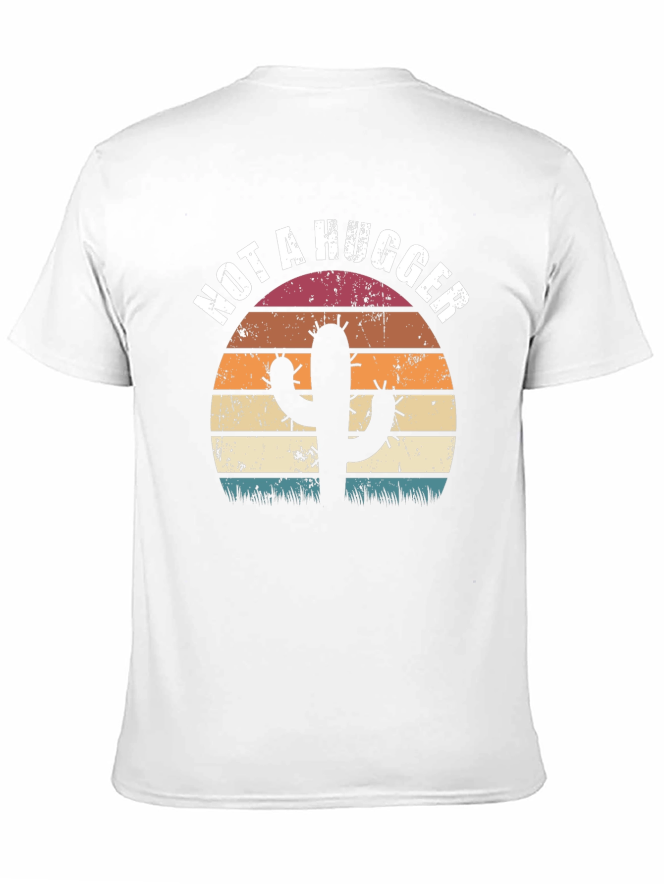Not A Hugger Cactus Graphic Tee