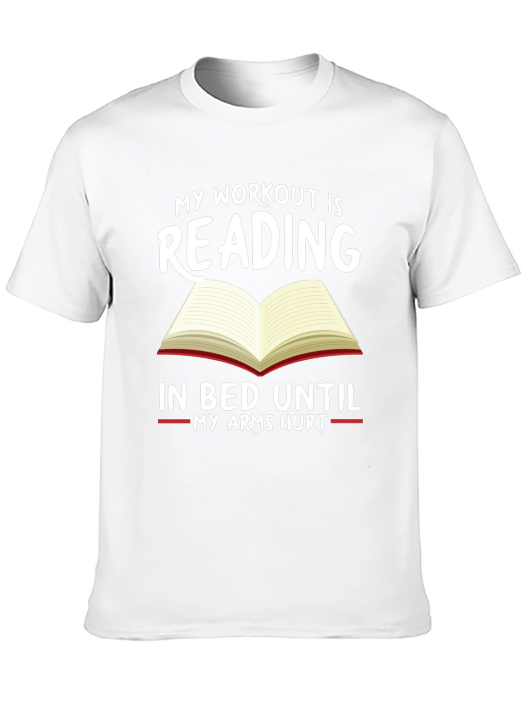 Workout Reading T-Shirt: Bedtime Bookworm Tee