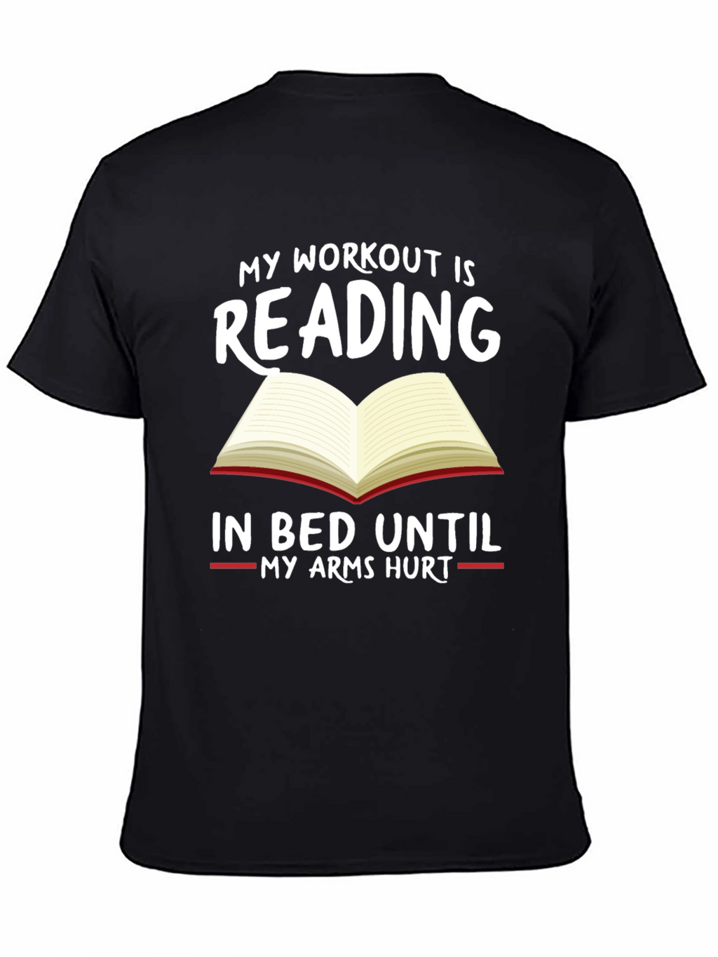 Workout Reading T-Shirt: Bedtime Bookworm Tee