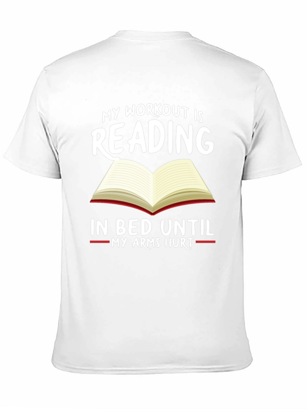 Workout Reading T-Shirt: Bedtime Bookworm Tee