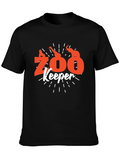 Zoo Keeper Graphic Tee - Animal Lover Shirt