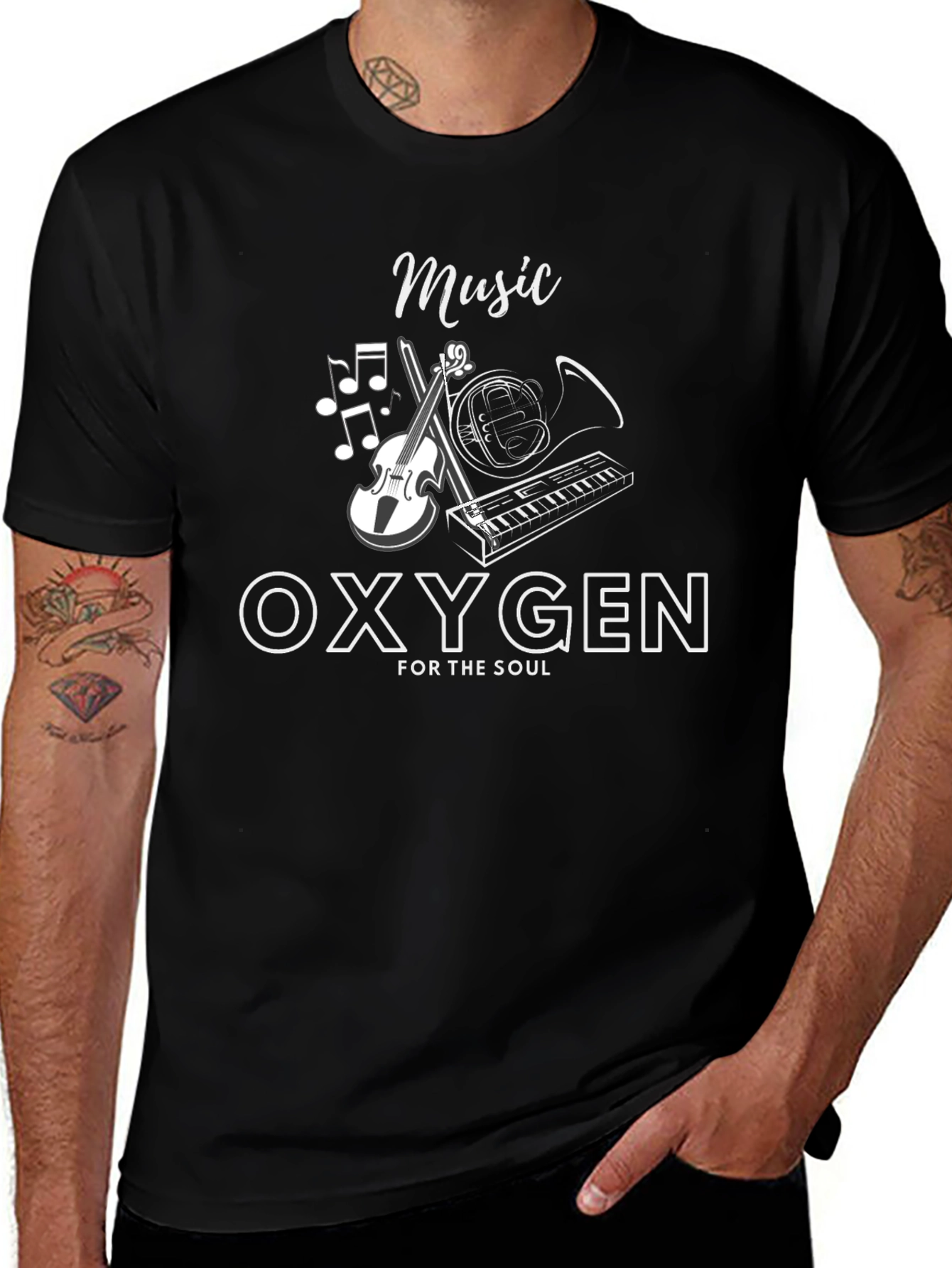 Music is Oxygen T-Shirt