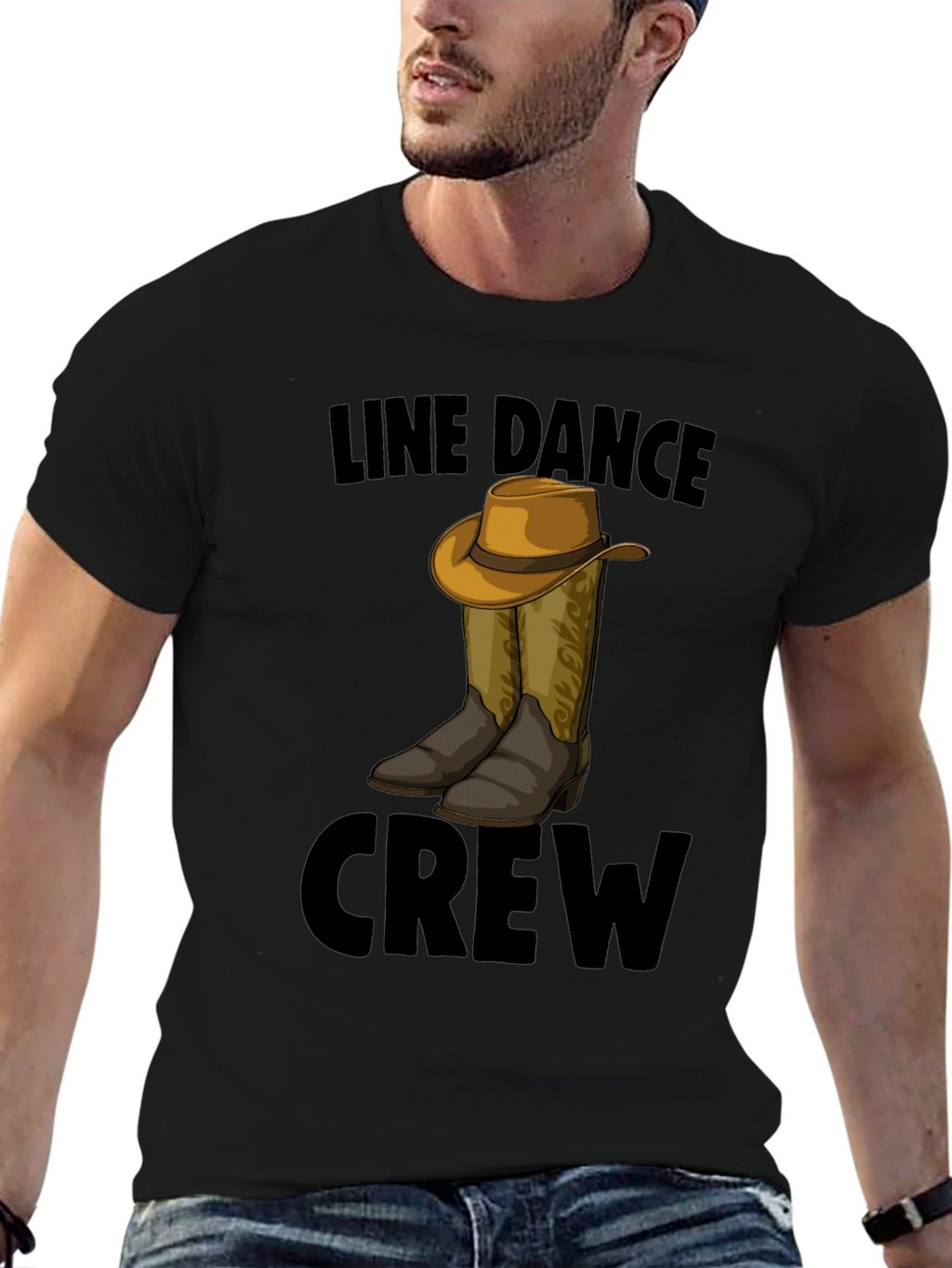Line Dance Crew T-Shirt - Western Style