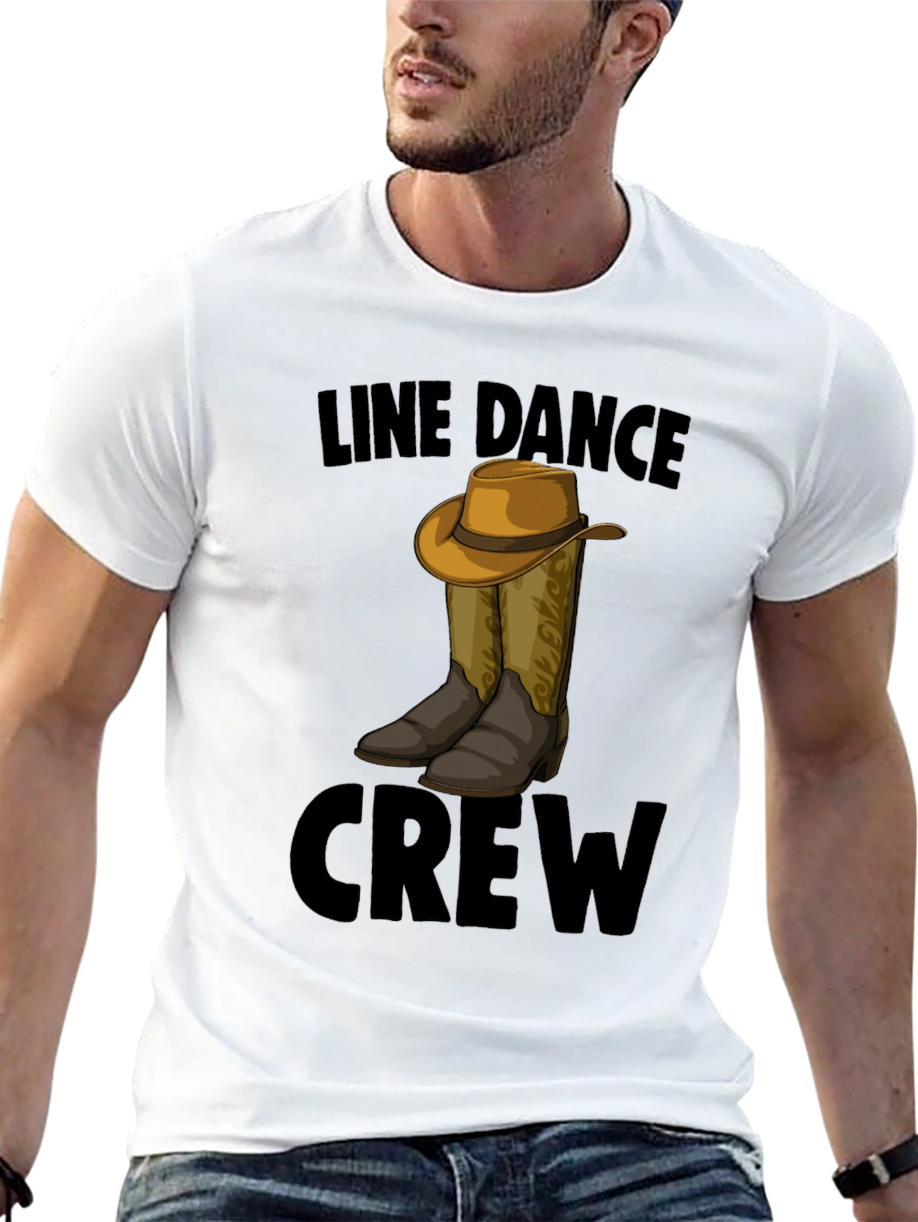 Line Dance Crew T-Shirt - Western Style