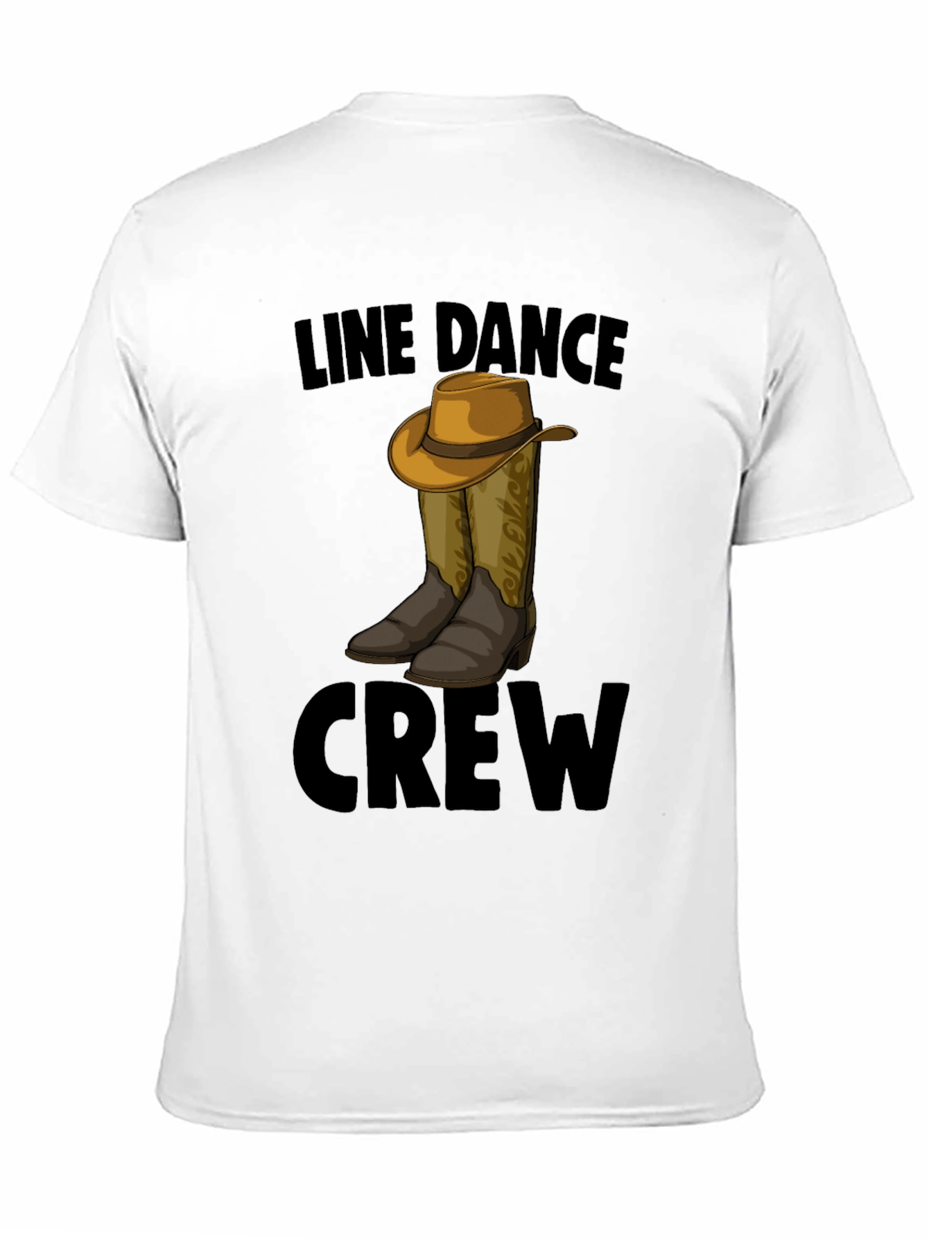 Line Dance Crew T-Shirt - Western Style